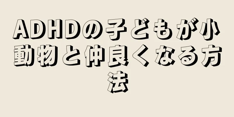 ADHDの子どもが小動物と仲良くなる方法